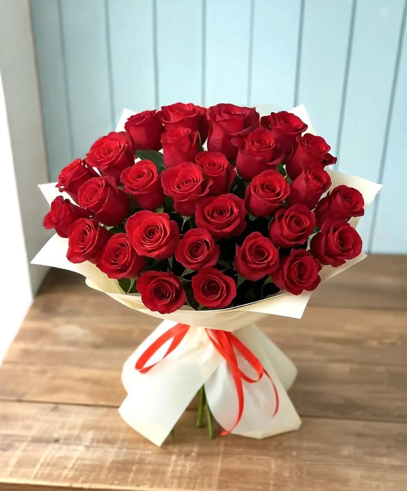 Букет 29 Красных роз в Онохой