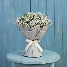 Букет цветов из:  Гипсофила в Онохой