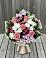 Букет цветов из: Альстромерии, Гвоздики, Розы и Хризантемы в Онохой