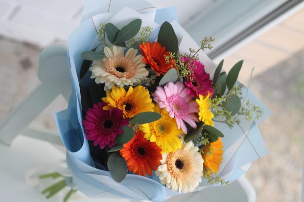 Букет цветов из: Герберы в Онохой