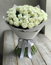 Букет 35 Белых роз в Онохой