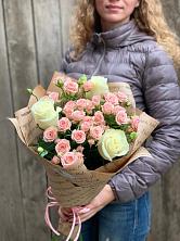 Букет цветов из:  Розы в Онохой
