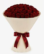 Букет 101 Бордовая роза Блэк Бакарра в Онохой