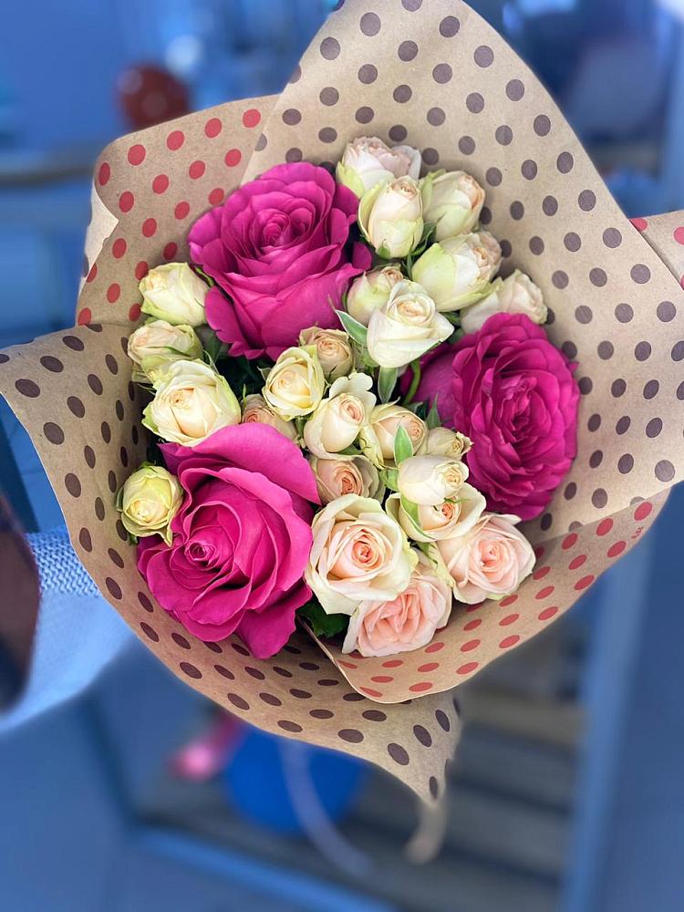 Букет цветов из: Розы в Онохой