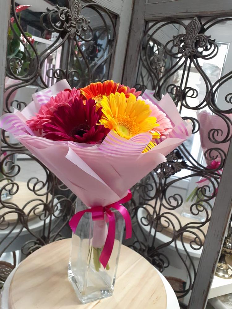 Букет цветов из: Герберы в Онохой