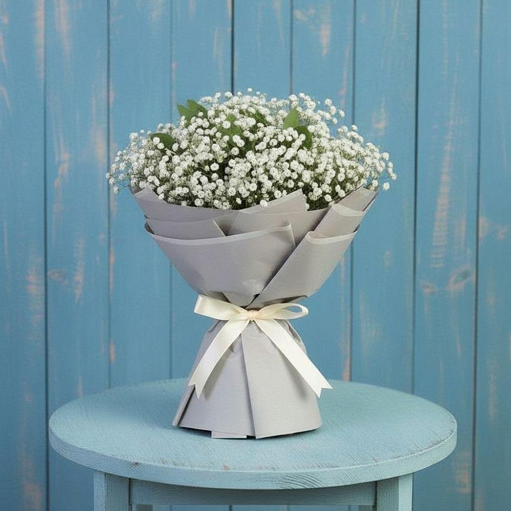 Букет цветов из: Гипсофила в Онохой