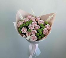 Букет цветов из:  Розы и Хризантемы #REPLACE_PRED# Онохой