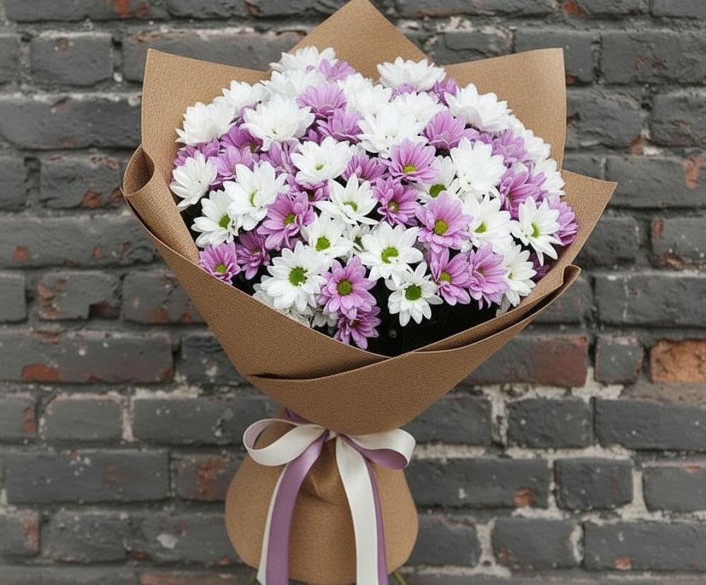 Букет цветов из: Хризантемы в Онохой
