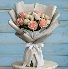 Букет цветов из:  Розы в Онохой