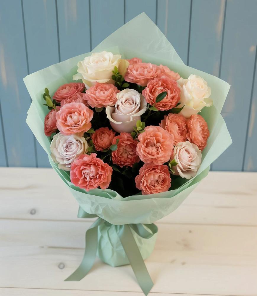 Букет цветов из: Розы в Онохой