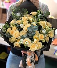 Букет цветов из:  Розы и Лизиантусы #REPLACE_PRED# Онохой
