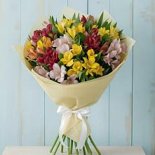 Букет цветов из:  Альстромерии в Онохой