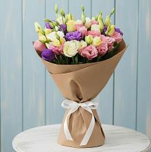 Букет цветов из:  Лизиантусы в Онохой