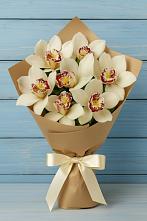 Букет цветов из:  Орхидеи и Розы в Онохой